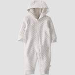 Little Planet by Carter’s Baby Hooded Jumpsuit - Gray