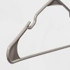 5pk Super Heavy Weight Hangers Gray - Room Essentials™ : Target