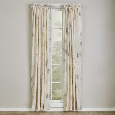 SKL Home Hopcotch Window Panel, 42x63 inches, Neutral