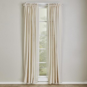 SKL Home Hopcotch Window Panel, 42x63 inches, Neutral - 1 of 3