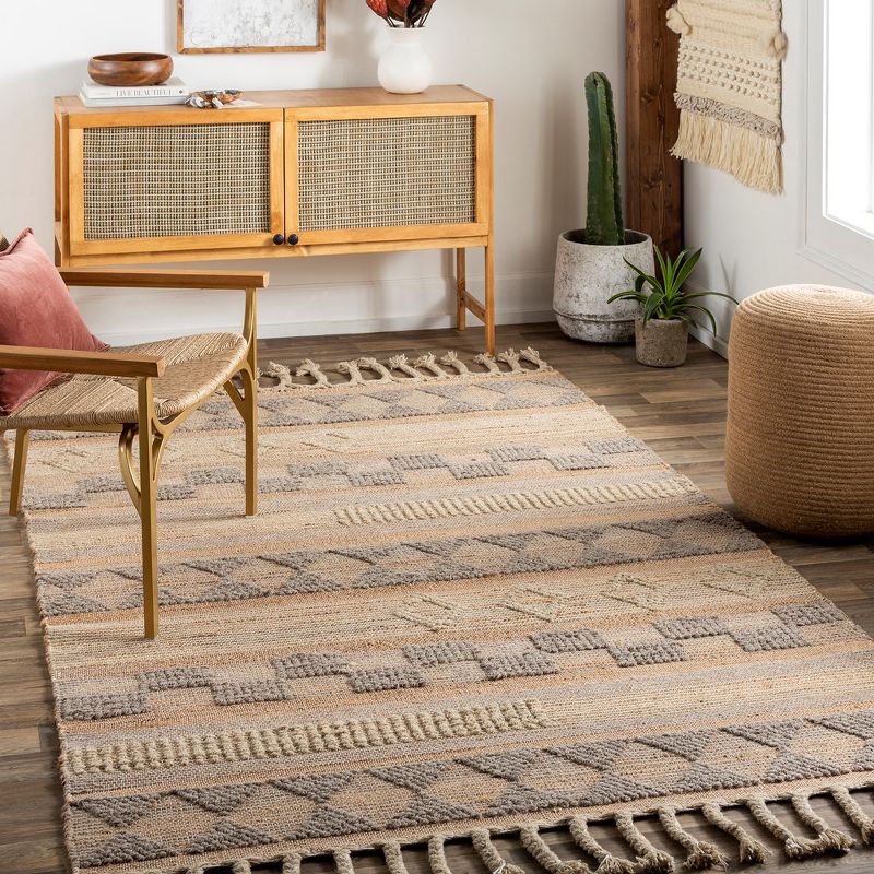 Mark & Day Mount Zion Woven Indoor Area Rugs Tan, 2 of 5
