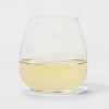 16oz 6pk Glass Stackable Stemless Wine Glasses - Threshold™ : Target