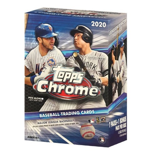 2021 Topps Chrome Baseball Blaster Box : : Toys & Games