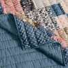 Greenland Home Fashions – Shiloh Calico Quilt Set Twin/XL 68" x 88" with 20" x 26" Sham, Polyester Face & Cotton Back, Rustic Style - 3 of 3