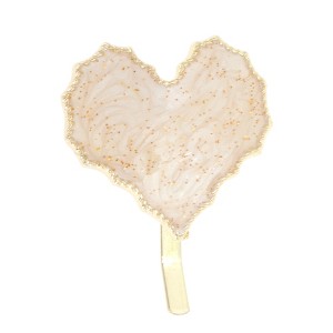 Unique Bargains Women's Heart Shape Ponytail Buckle Hair Clip 1 Pc - 1 of 4