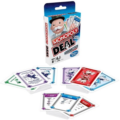 Monopoly Deal Card Game, Quick-Playing Family Card Game for 2-5