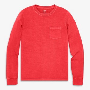 Primary Adult Long Sleeve Garment Dyed Pocket Tee (Unisex Fit) - 1 of 3