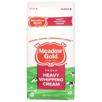 Meadow Gold Heavy Whipping Cream - 16 fl oz (1pt)