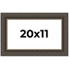 PosterPalooza | Museum Brown Picture Frame - UV Acrylic, Backing Board, Hanging Hardware Included - 2 of 4