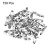Unique Bargains Metal DIY Blankets Crafts Brooch Making Home Sewing Safety Pins 150 Pcs - 3 of 4