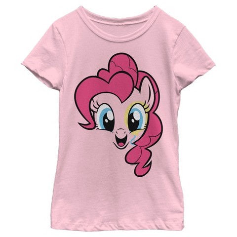 Футболка My Little Pony Pinkie Pie Face T-Shirt - Light Pink для девочек, цвет: Светлый розовый