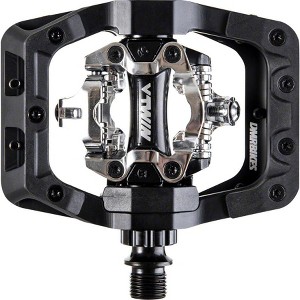 DMR V-Twin Dual Sided Clipless Platform MTB Pedals 9/16" Nylon Alloy Body Black - 1 of 2
