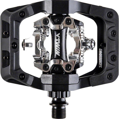 DMR V-Twin Dual Sided Clipless Platform MTB Pedals 9/16" Nylon Alloy Body Black - image 1 of 2