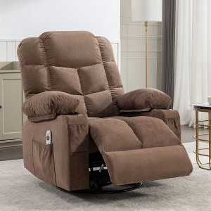 NicBex Recliner Chair Oversized Rocking Chair Massage Chair with Heating with USB Ports and 2 Cup Holders for Living Room - 1 of 4
