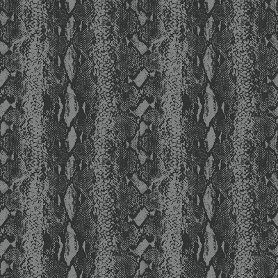 RoomMates Snake Skin Peel & Stick Wallpaper Gray/Black
