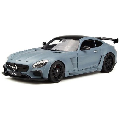 Mercedes Benz SLS FAB Design Areion Matte Gray Limited Edition 1/18 Model Car by GT Spirit for Kyosho