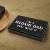 Pavilion Gift Company - Badass Dad - Dual Deck Card Holder - Father's Day Gift Step Adopted In-Law Biological Daddy Dada Papa Gift - 4 of 4