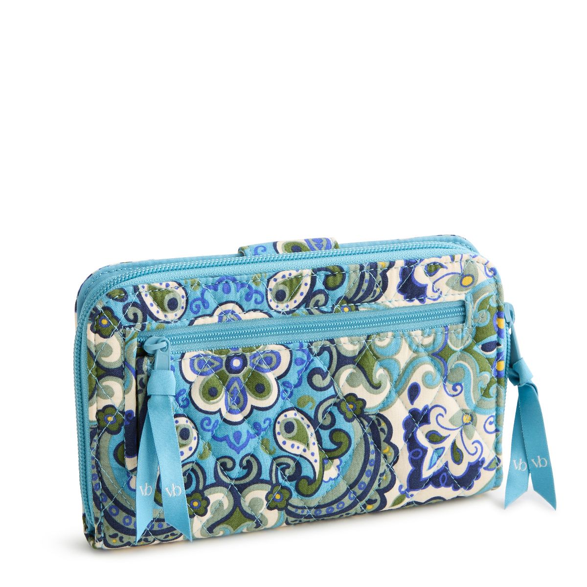 Vera Bradley Women's Outlet Cotton Essential Turnlock Wallet - thumbnail 9