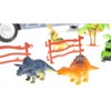AZ  Import 22" Transport Dinosaurs Car Carrier Truck Toy Includes Dinosaur Toys, Cars and Helicopter - 4 of 4