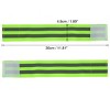 Unique Bargains Reflective Slaps for Ankles High Visibility Night Safety Cycling Riding Reflector Tape 11.81"x1.89" Green 4 Pcs - 4 of 4