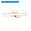 Unique Bargains Bowtie Copper Clip for Fastening Chandelier Crystal Lamp 150 Pcs - 2 of 4