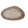 T3601-50 Oval Coffee Table Gold same as G150108425 (NJ inventory) - 4 of 4