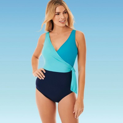 wrap one piece swimsuit