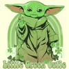 Men's Star Wars The Mandalorian Grogu St. Patrick's Day Little Green Cutie T-Shirt - 2 of 4