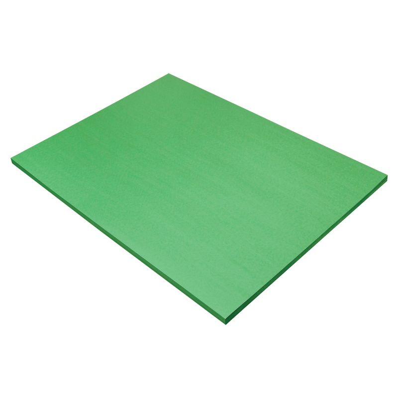 Prang Medium Weight Construction Paper, 18 x 24 Inches, Holiday Green, 50 Sheets, 1 of 7