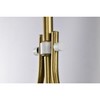 Nuvo Lighting Admiral 1 - Light Pendant in  Matte White/Natural Brass - 3 of 4