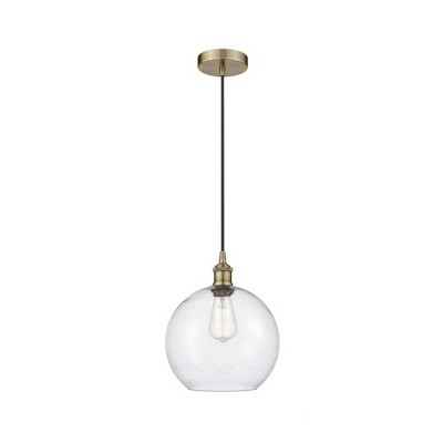 Athens - 1 Light Mini Pendant In Industrial Style-12.75 Inches Tall and 10 Inches Wide