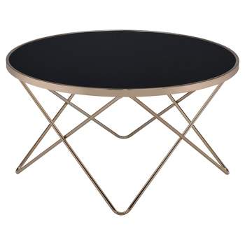 Coffee Table Black Champagne - Acme Furniture