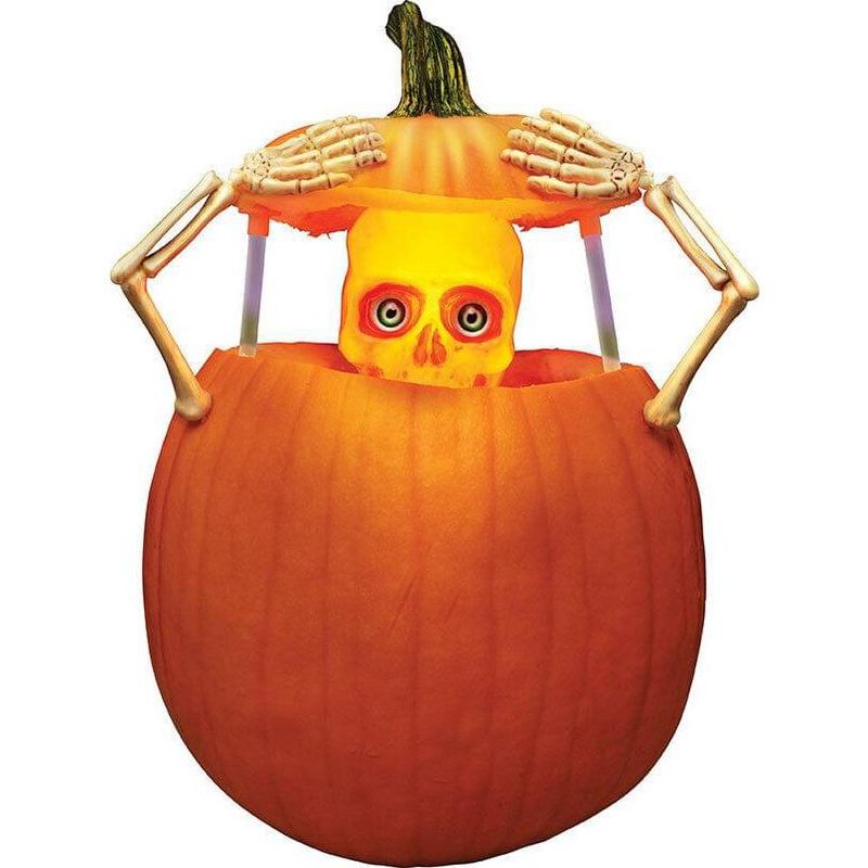 Funworld Light-Up Pumpkin Peeper Carving Kit, 2 of 4
