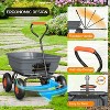 VINGLI Dump Cart Wagon, 440LBS Quick-Release Dump Wheelbarrow, All-Terrain 10" Tires Garden Wagon for Yard, Lawn and Outdoor Use - 3 of 4