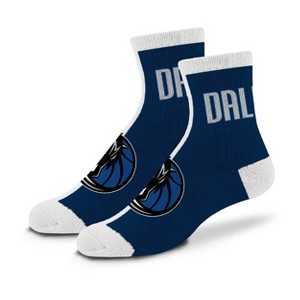 NBA Dallas Mavericks Adult Quarter Socks : Target