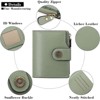 FATMOON Wallet for Women - RFID Blocking Bifold Leather Wallet with 16 Card Slots & Zipper Pocket,Easy-to-Use - 4 of 4