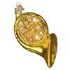 Old World Christmas Blown Glass Ornament for Christmas Tree, French Horn - 2 of 4