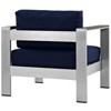 Modway Shore Outdoor Patio Aluminum Armchair - 4 of 4