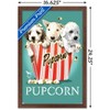 Trends International Jim Baldwin - Pupcorn Framed Wall Poster Prints - 3 of 4