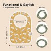 KeaBabies 8-Pack Organic Baby Bibs for Toddler Boys and Girls, Baby Drooling and Teething Bibs for Baby Girls, Boys - 2 of 4