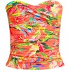 Lands' End Women's Bandeau Tankini Swimsuit Top - 3 of 4