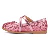 Olivia Miller Girl's Toddler Princess Heart Maryjane Flats - 3 of 4