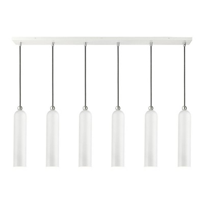 Livex Lighting Ardmore 6 - Light Island Pendant Light in  Shiny White