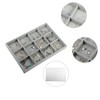 Unique Bargains 12 Grid Jewelry Tray Stackable Tray Showcase for Rings Earrings Necklace Bracelet Pendants 1 Pc - 3 of 4