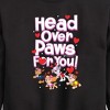 Boys' - Paw Patrol - Head Over Paws For You Graphic Long Sleeve Fleece Sweatshirt - 2 of 4