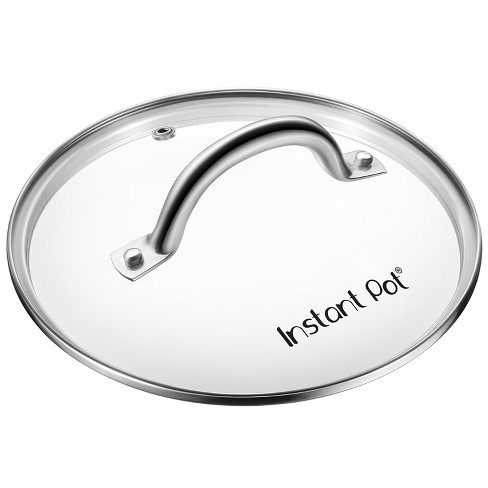  Glass Lids Set with Steam Vent Hole - 8+10+12-Inch