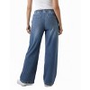 Women's Under the Belly Tie Waist Denim Wide Leg Pant | Motherhood Maternity - 2 of 3
