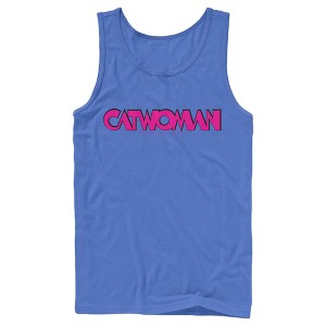 Men's Batman Catwoman Logo Tank Top - 1 of 3