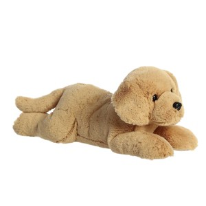 Aurora Large Goldie Retriever Grand Flopsie Adorable Stuffed Animal Gold 16.5" - 1 of 4