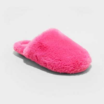 Cat & Jack Toddler M 7/8 Dark Pink Super Soft Fuzzy Faux Fur